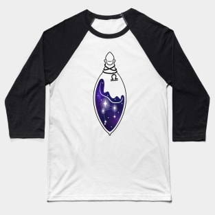 Libra ~ Constellation in a jar ~ Potion Bottle Baseball T-Shirt